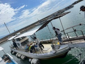 阪本丸（明石市江井ヶ島漁港）タチウオジギング　2023年9月25日