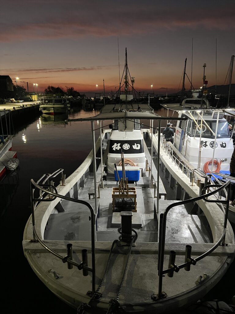 村由丸（明石市林崎漁港）　タイラバ　2024年12月5日　大潮→中潮3日目