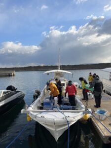 山照丸（兵庫県洲本市由良）　サンバソウ釣り　2025年1月29日（水）大潮