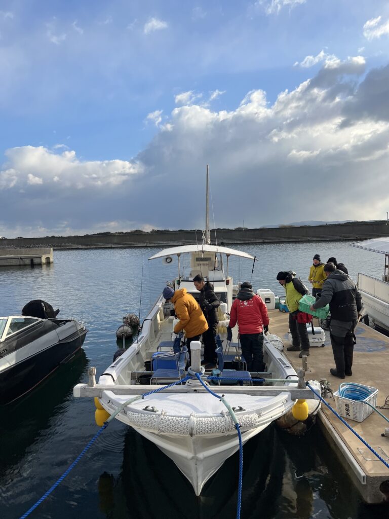 山照丸（兵庫県洲本市由良）　サンバソウ釣り　2025年1月29日（水）大潮